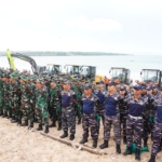 Kodam IX/Udayana Dukung Aksi Bersih Pantai Bali, Wujud Sinergi TNI Jaga Lingkungan dan Pariwisata Nasional