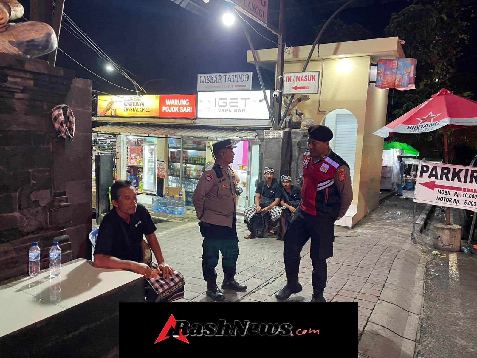 Sasar Kawasan Wisata Polsek Kuta Utara Pokus Patroli Di Jalan Batu Bolong. 