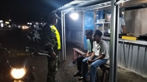 Koramil 1607-02/Empang Gelar Patroli Rutin Jaga Keamanan Wilayah
