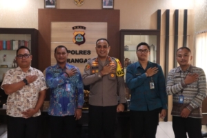 Kapolres Karangasem Terima Kunjungan Kepala BNNK Karangasem