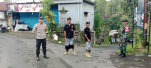 Pengamanan Humanis Warnai Upacara Pengabenan Almarhum Gede Parama Arta Arya Saputra