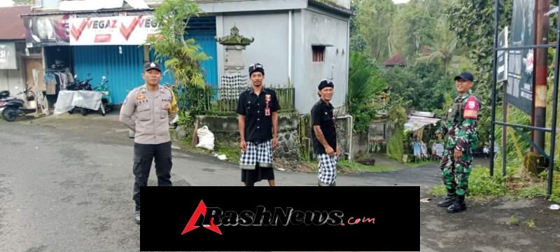 Pengamanan Humanis Warnai Upacara Pengabenan Almarhum Gede Parama Arta Arya Saputra