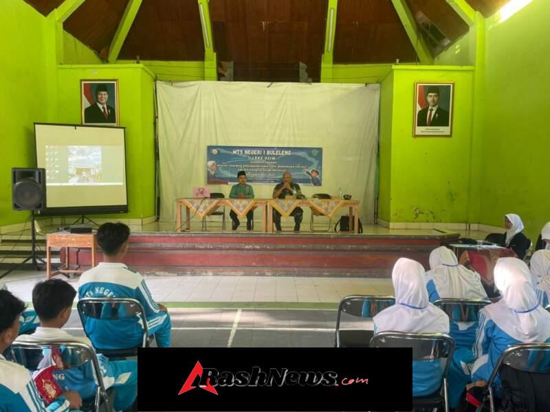 Membentuk Generasi Tangguh, 30 Siswa MTsN 1 Buleleng Ikuti Pelatihan Langkah Tegap Bersama Babinsa Koramil Gerokgak