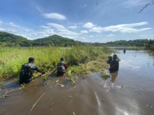 Kodim 1623/Karangasem Gelar Pembersihan Danau Yeh Malet untuk Dukung Kesejahteraan Masyarakat