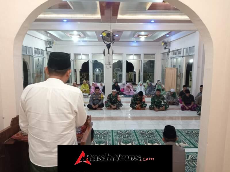 Melalui Safari Ramadhan, TNI dan Forkopimcam Taliwang Pererat Silaturahmi dengan Warga