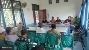 Rakor GKP dan HET MT-1 Kecamatan Alas, Koramil 1607-04/Alas Tegaskan Dukungan Petani