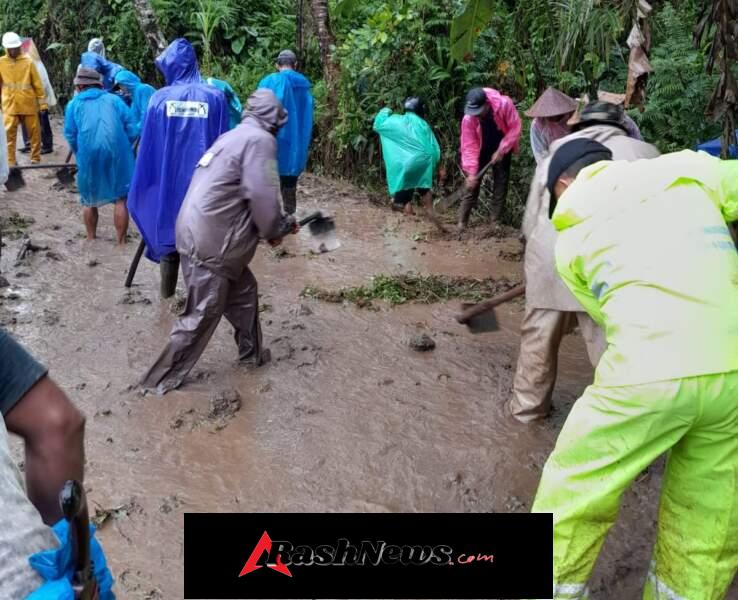 TNI Hadir Saat Rakyat Butuh: Jalan Usaha Tani Belimbing–Jelijih Punggang Kembali Terhubung
