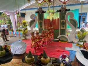 Hadiri Peresmian Dan Serah Terima Gedung Sekolah TK Negeri, Babinsa Nyanglan Dukung Kemajuan Pendidikan Usia Dini