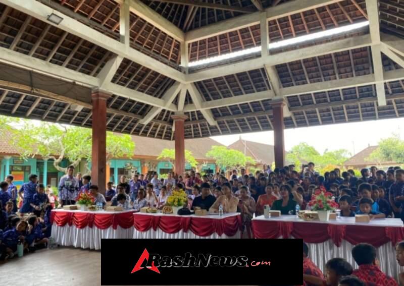 Semangat Budaya Menggema di Batubulan Kangin, Babinsa Apresiasi Antusiasme Siswa