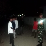 Koramil 1608-04/Woha Gelar Apel Pengecekan Personel dan Patroli Siskamling Jaga Kamtibmas Wilayah