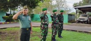 Upacara Bendera Awal Februari, Kodim 1614/Dompu Perkuat Konsolidasi Internal