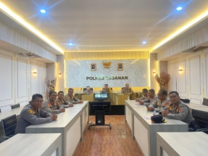 Polres Tabanan Ikuti Forum Belajar Bersama Wabah Virus Nipah Secara Daring