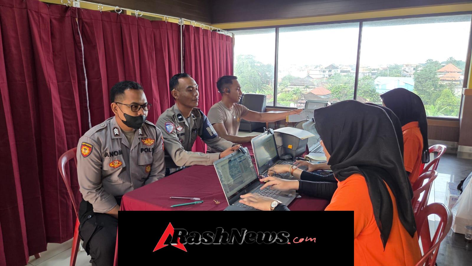 Jaga Kesehatan demi Pelayanan Optimal, Polres Badung Laksanakan Rikkes Berkala