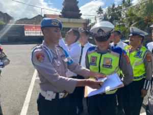 Pastikan Profesionalisme, SiPropam Polres Badung Cek Disiplin Personel Ops Keselamatan Agung 2026