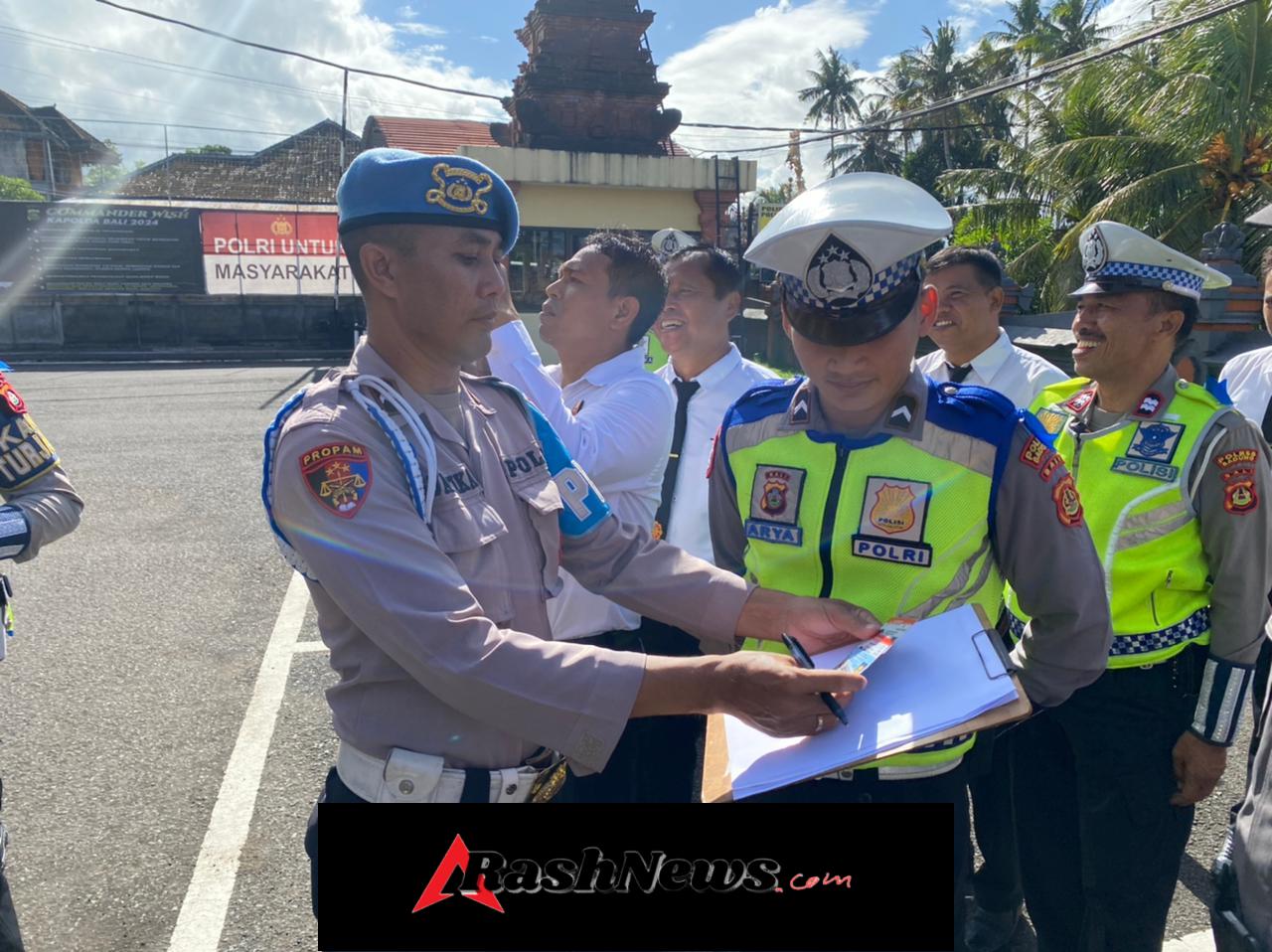 Pastikan Profesionalisme, SiPropam Polres Badung Cek Disiplin Personel Ops Keselamatan Agung 2026