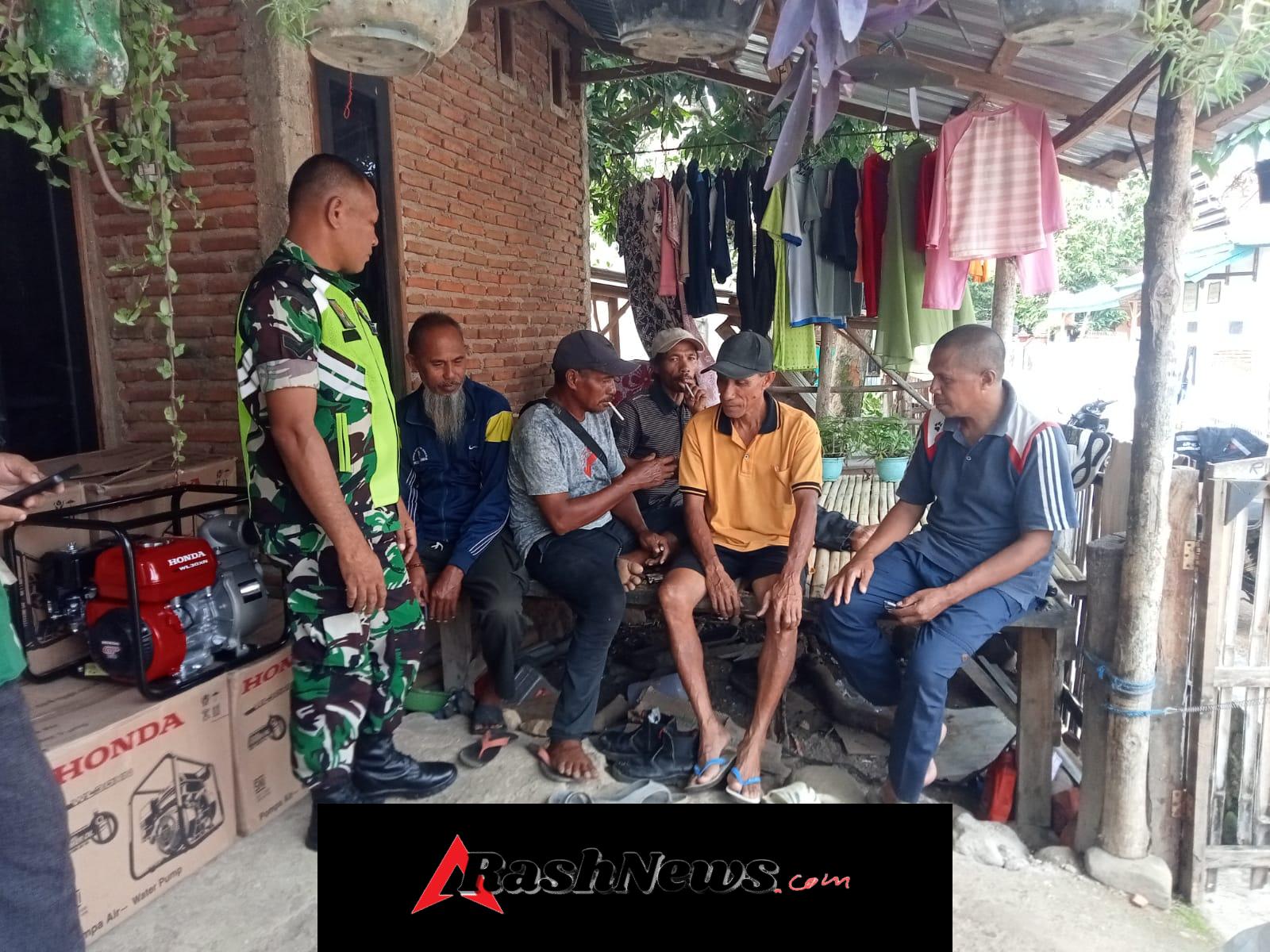 Serda Edi Supriaddin Himbau Warga Desa Karumbu Jalin Silaturahmi