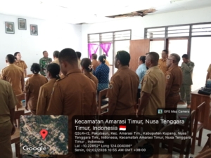 Rakor Kecamatan Perkuat Koordinasi Pembangunan Amarasi Timur Daerah