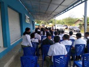 Danramil 01/Loli Hadiri Peresmian Dapur MBG di Kecamatan Loli