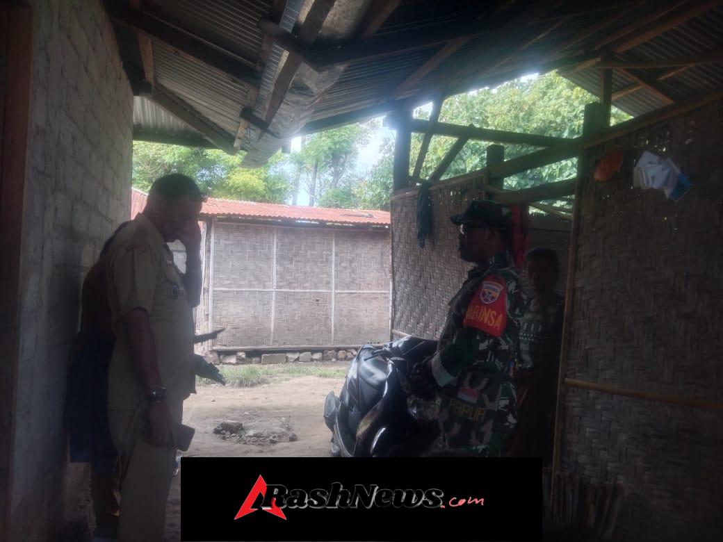 Peduli Kesehatan Lingkungan, Babinsa Koramil 05/Waingapu Himbau Hidup Sehat