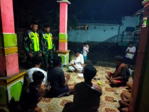 Babinsa Berikan Himbauan Jaga Emosi dan Hindari Narkoba pada Anak Muda