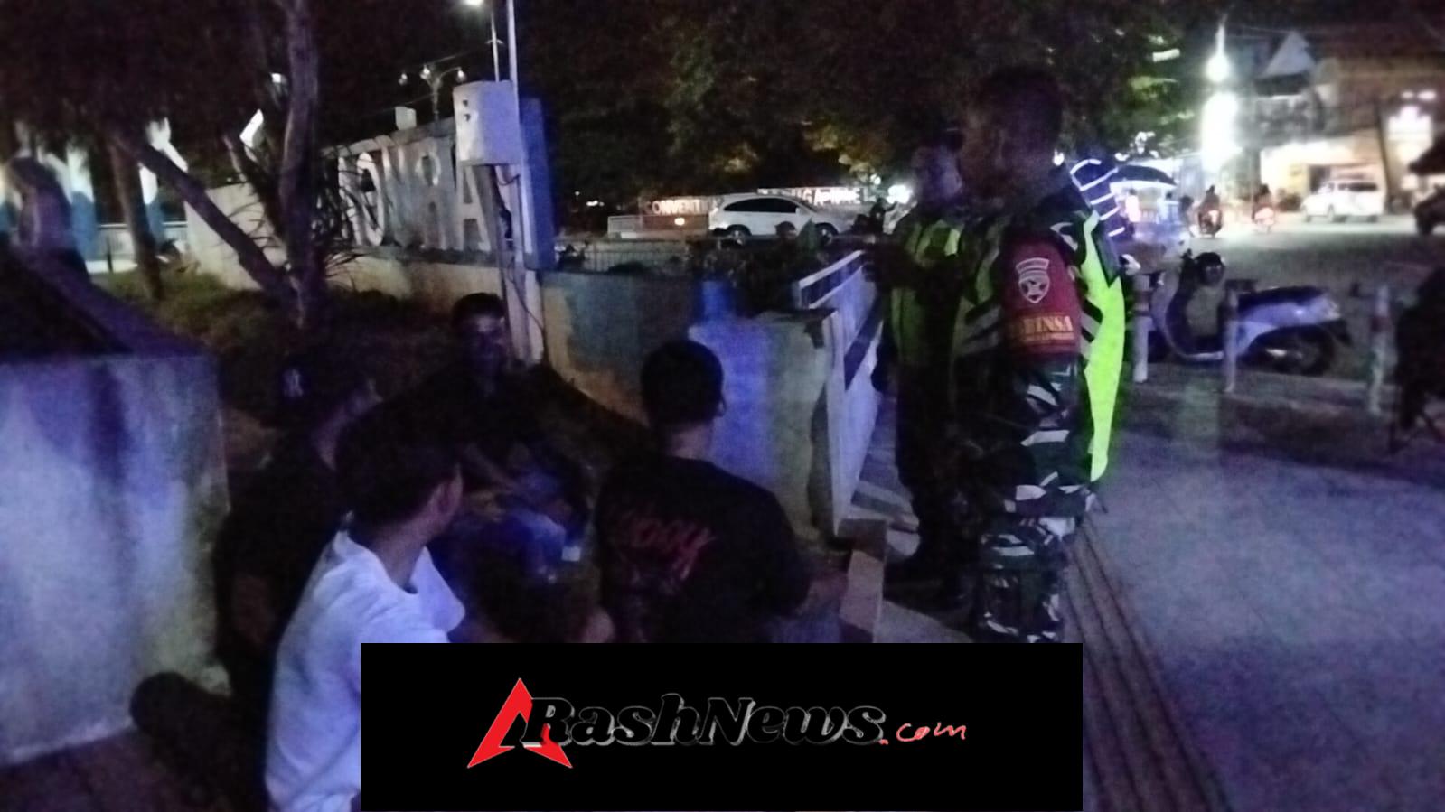 Patroli Koramil 01/Rasanae Keliling 6 Kelurahan, Pastikan Situasi Aman