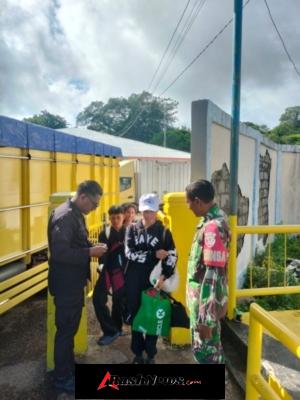 Pengamanan Transportasi Laut, Koramil 1627-02/PB Pastikan Keberangkatan Kapal Aman