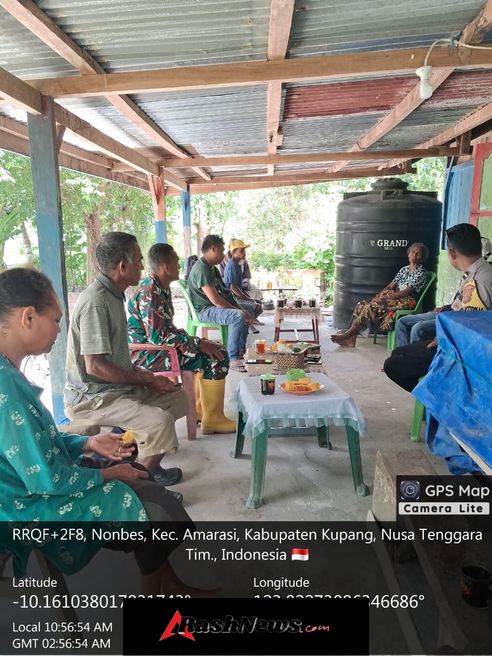 Babinsa Nonbes Dorong Perdamaian Kasus Ternak Warga