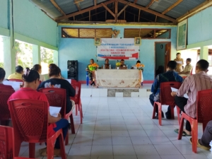 Babinsa Koramil Maurole Berperan Aktif dalam Perencanaan Pembangunan Desa Tou Timur