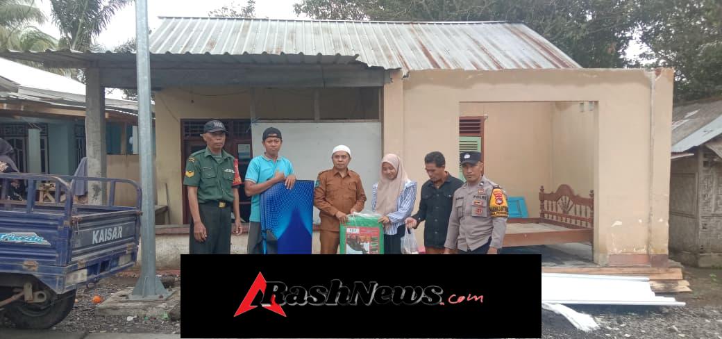 Sinergi TNI-Polri Kawal Bantuan untuk Korban Angin Kencang