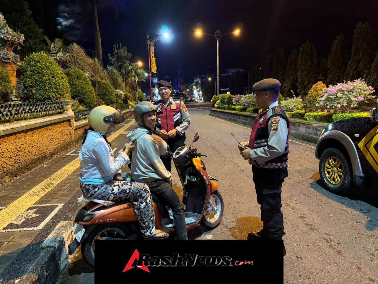 Polres Klungkung Tingkatkan Patroli Malam, Pastikan Keamanan Warga Tetap Terjaga