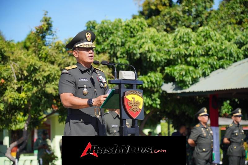 Rindam IX/Udayana Teguhkan Peran Kawah Candradimuka, Dikmataif TNI AD TA 2025 Resmi Berakhir