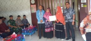 Danramil Sekongkang Tegaskan Komitmen Sinergi pada Acara Pisah Sambut Pejabat Camat