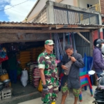 Pengamanan KM Tidar di Pelabuhan Lewoleba, Babinsa TNI AD Bersinergi dengan Aparat Terkait