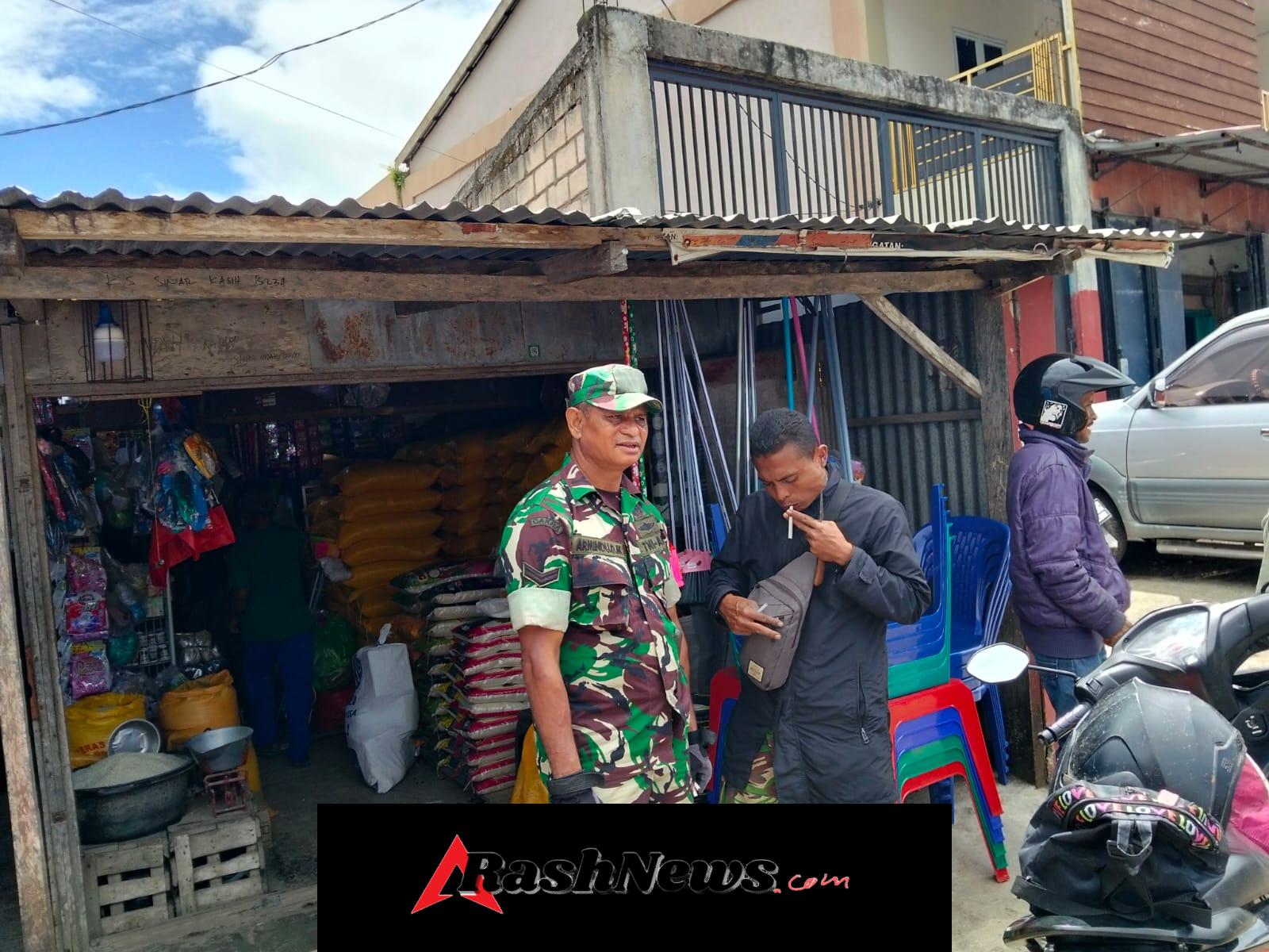 Danramil Mollo Utara: Kehadiran Babinsa untuk Menjamin Rasa Aman Masyarakat