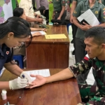Prajurit Yonarmed 12 Kostrad Berbagi Kehidupan Lewat Donor Darah