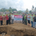 Kapten Inf Safrudin Hadiri Penggalian Pondasi dan Peletakan Batu Pertama Koperasi di Bima