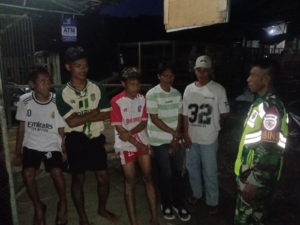 Sertu Abbas Ajak Warga Doridungga Pererat Silaturahmi dan Awasi Anak-anak