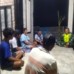 Babinsa Rababaka Tingkatkan Keamanan Lingkungan Lewat Ronda Malam