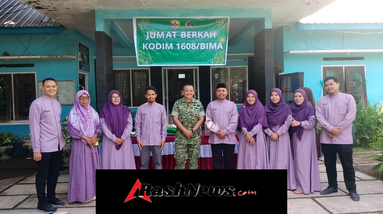 Dandim 1608/Bima Motivasi Santri dan Santriwati Agar Semangat Raih Cita-cita