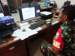 Perkuat Sinergi Pangan, Kodim 1628/Sumbawa Barat Ikuti Vicon BULOG–TNI AD