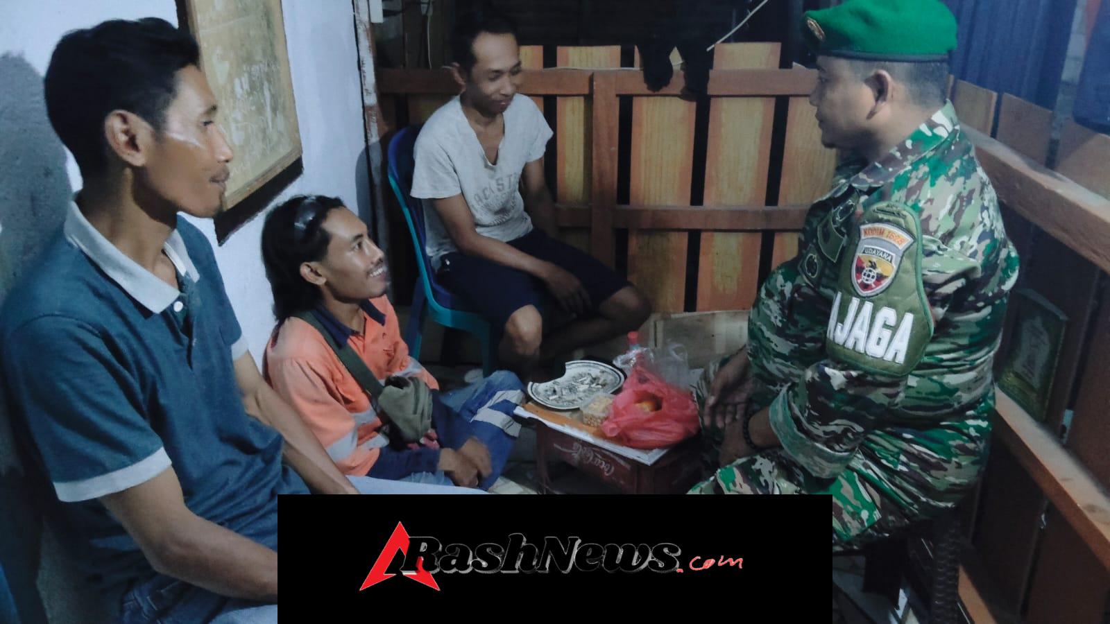 Patroli Malam Koramil 1628-02/Sekongkang Wujudkan Wilayah Aman dan Kondusif