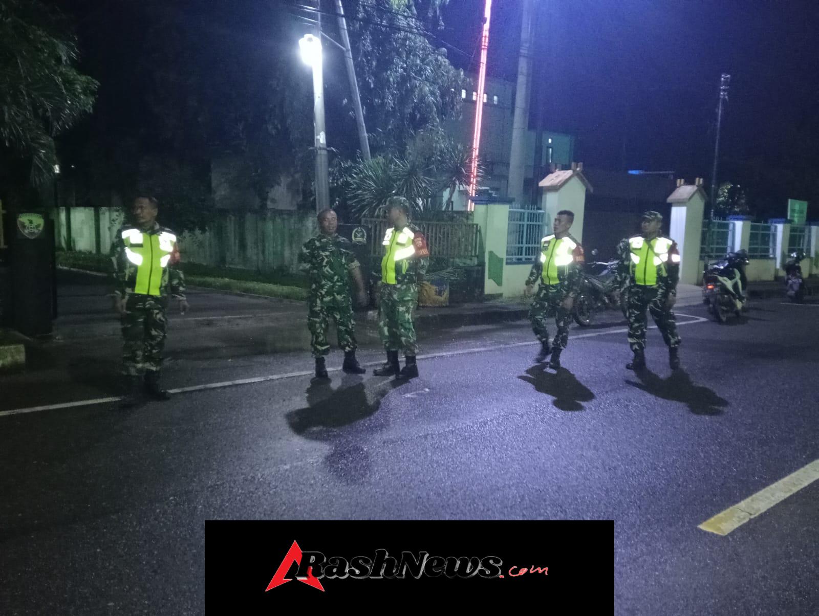 Patroli Malam Keliling Jalan Sukarno Hatta Awasi Keamanan Lingkungan