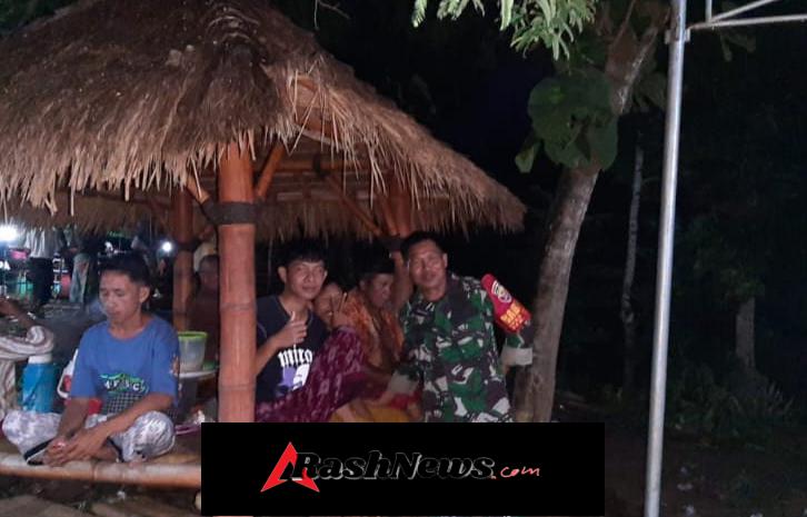 Wujudkan Malam Yang Tentram Bagi Warga, Babinsa Koramil 05/Janapria Lakukan Patroli Intensif
