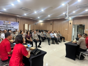 KUHAP Baru Berlaku, Personel Polres Bandara Ngurah Rai Dapat Penyuluhan Hukum dari Bidkum Polda Bali