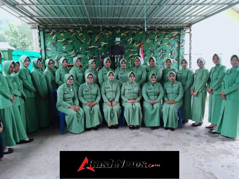 Pertemuan Rutin dan Arisan Bulanan Ibu Persit Ranting VIII Monta Berlangsung Lancar