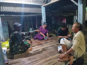 Koramil 1628-04/Poto Tano Gelar Patroli Malam, Jaga Kondusifitas Wilayah