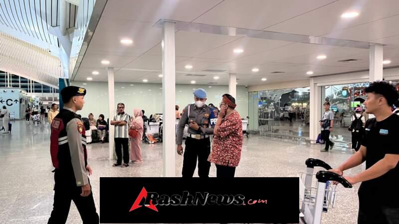Polres Bandara Ngurah Rai Laksanakan Patroli Malam Dialogis di Terminal Internasional