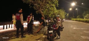 Polsek Denpasar Selatan Laksanakan Blue Light Patrol, Situasi Kamtibmas Kondusif