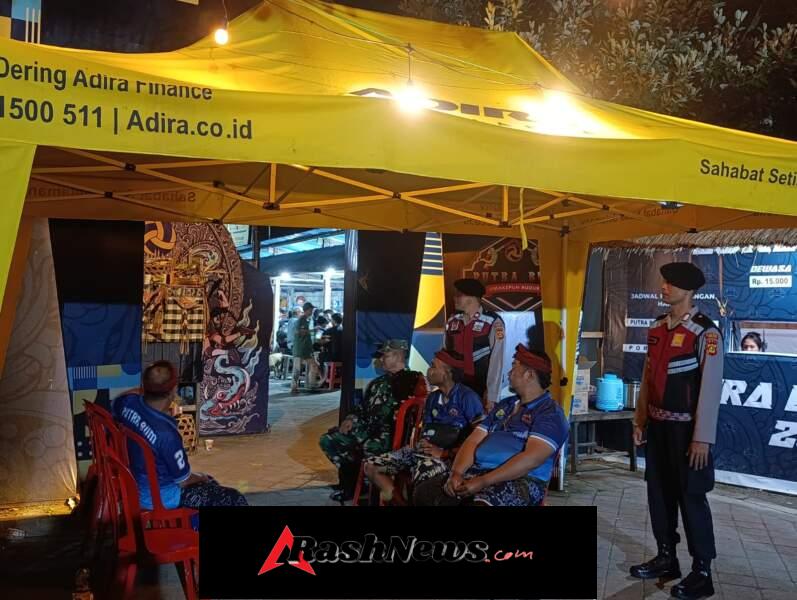 Polsek Mengwi Gelar Patroli Biru, Persempit Ruang Gerak Pelaku Kejahatan Malam Hari