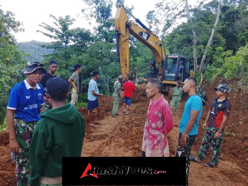 Gotong Royong di Medan Menantang, TMMD Ke-127 Hadirkan Harapan Baru Akses Ekonomi Warga Werang
